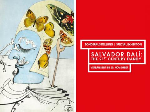 Sonderausstellung "SALVADOR DALÍ: THE 21st CENTURY DANDY" endet am 30. November